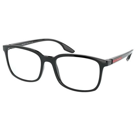 prada vps 05m|Prada Brillen LINEA ROSSA VPS 05M Crystal 55/18/145 Herren.